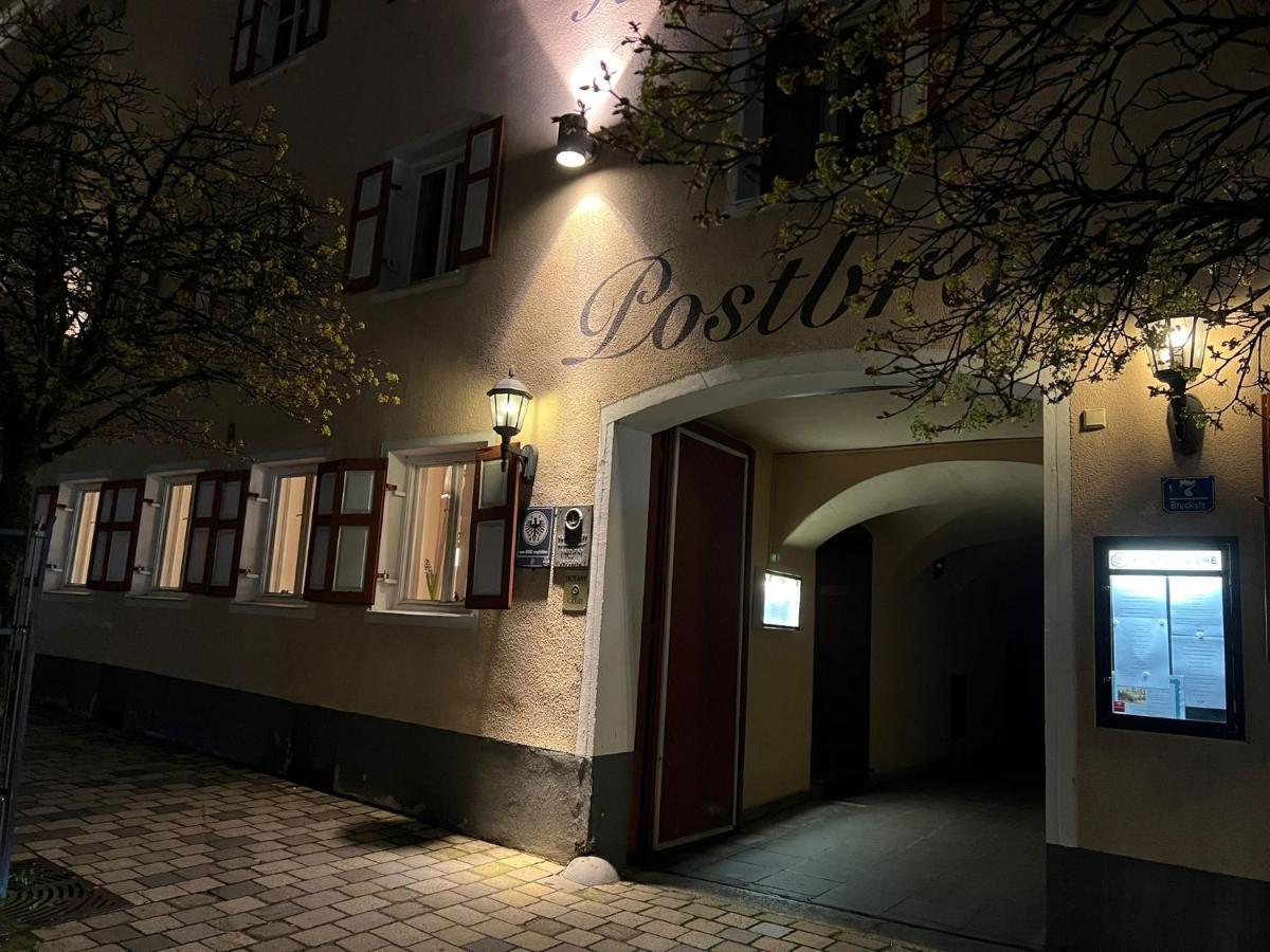 Hotel-Gasthof Postbraeu Dingolfing Exteriér fotografie