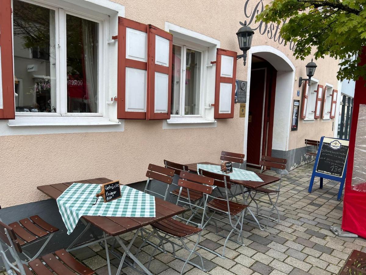 Hotel-Gasthof Postbraeu Dingolfing Exteriér fotografie
