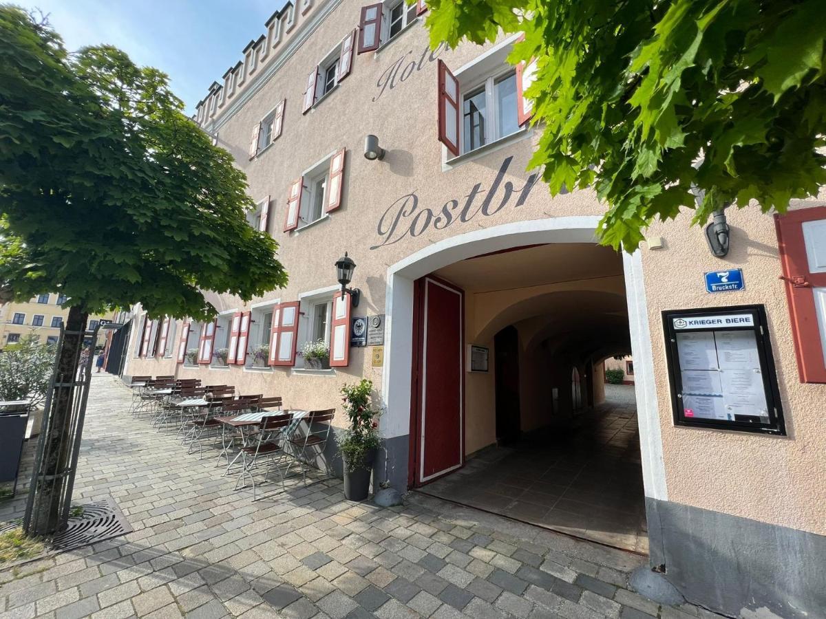 Hotel-Gasthof Postbraeu Dingolfing Exteriér fotografie