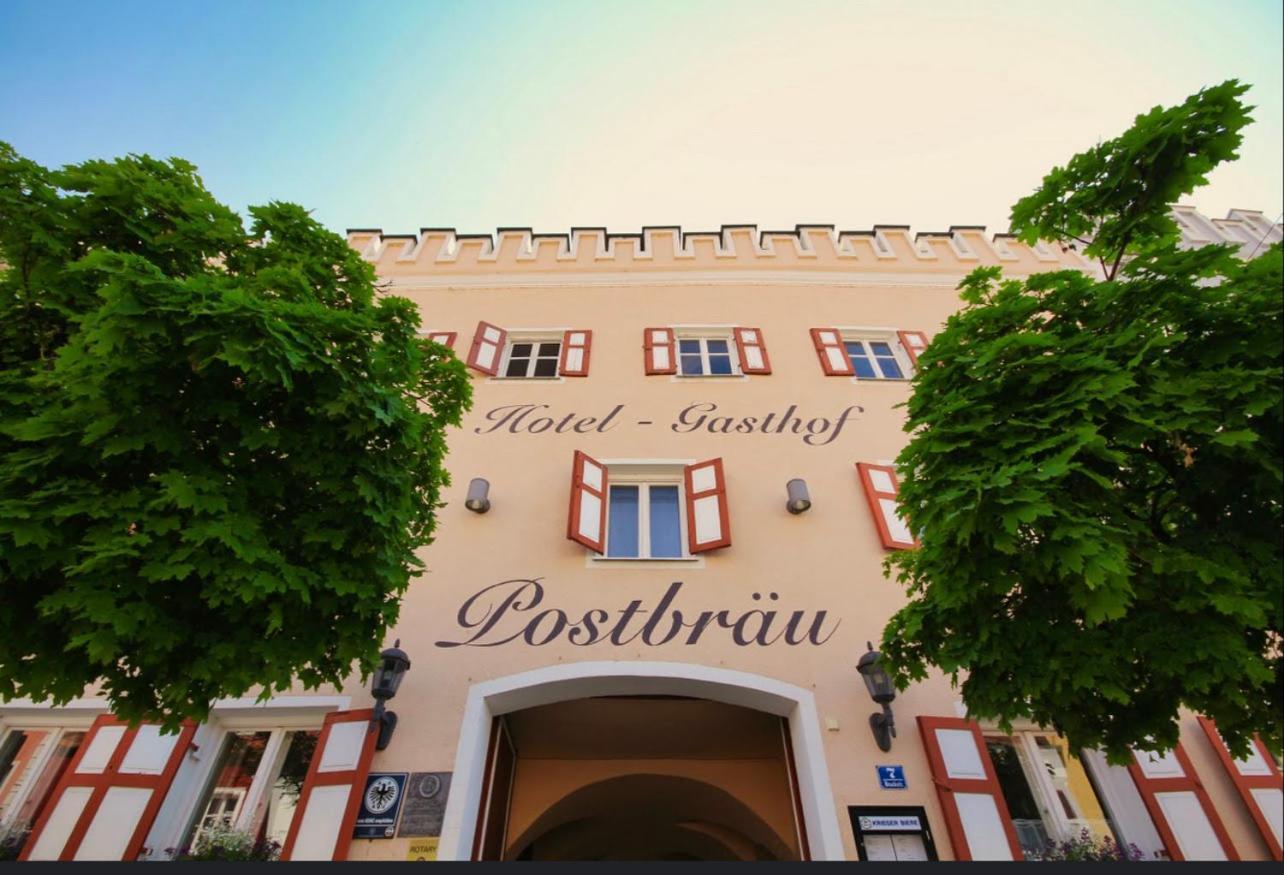 Hotel-Gasthof Postbraeu Dingolfing Exteriér fotografie